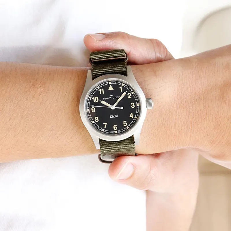 Hamilton Khaki Field Swiss Quartz 38mm Dial Men's Watch- H69401930